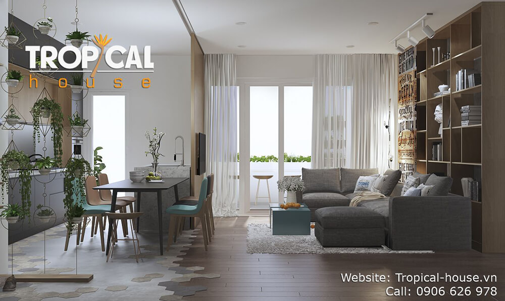 thiết kế nội thất nh&agrave; nhỏ diện t&iacute;ch 40m2